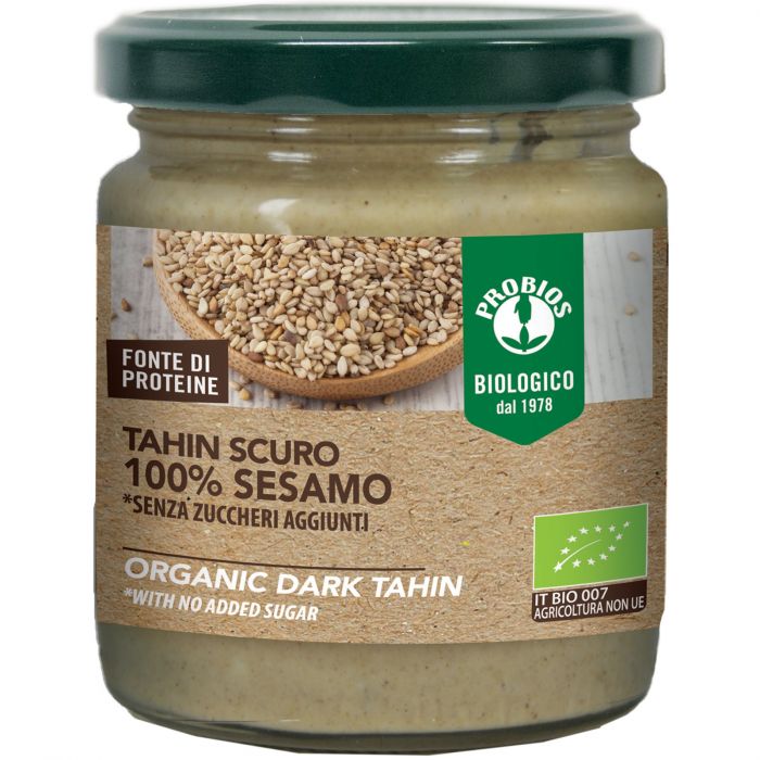 Crema Scura 100% Sesamo - Tahin Scuro 200 g