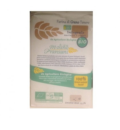 Farina di grano Tenero Bio Tipo "Integrale" 2,5 kg