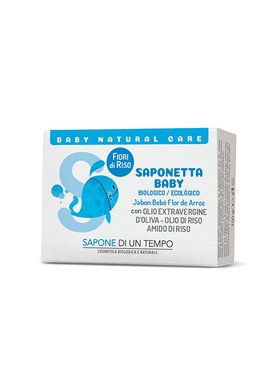 Saponetta di Un Tempo bio baby fiori di riso 100 gr