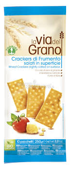 Crackers di Frumento Salati in Superficie 250g