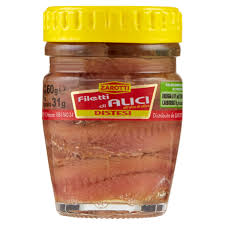 Filetti Alici Olio Oliva Zarotti 60g