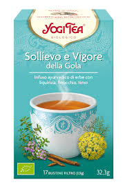 Tè Vigore e Sollievo Gola Yogi 32g