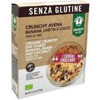 Crunchy Avena Banana Uvetta Cocco 375g