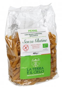 Penne di grano saraceno, mais, riso 400g