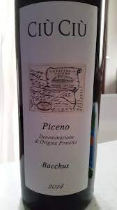 Bacchus Piceno Dop