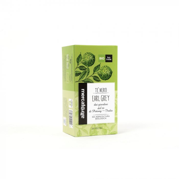 Tè Nero Earl grey - 20 filtri - Bio 40 g