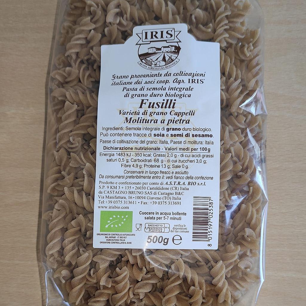 Fusilli Semola Integrale Cappelli bio 500g