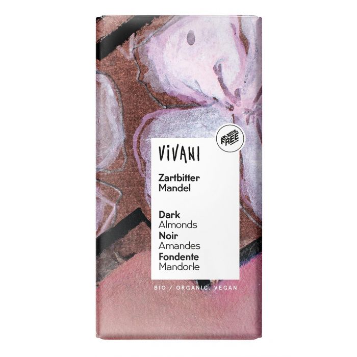 Cioccolato fondente mandorle Vivani