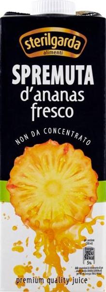 Spremuta ananas sterilgarda